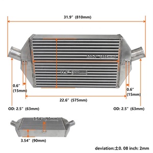 FMIC Intercooler for Toyota Celica 2.0 Turbo GT4 ST185 1989-1994 ST205 1993-1999 - Product Image 6