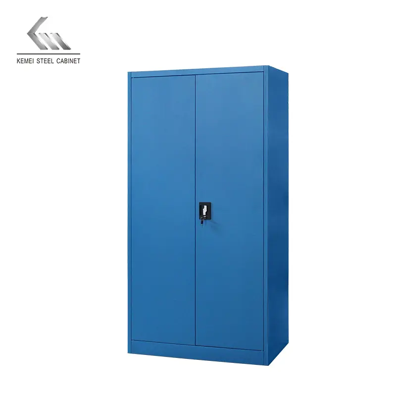 KEMEI Armoire de classement en acier personnalisée armoire de rangement en métal 2 portes de haute qualité amoires