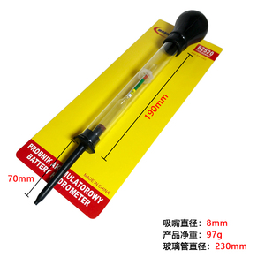 Hydromètre pour électrolyte, densimètre pour électrolyte, hydromètre à aspiration pour batterie - Product Image 4