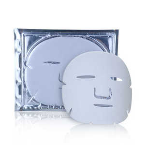 Precio de fábrica Máscara facial de cristal hidratante natural Hoja Mascarilla facial de colágeno de oro de 24K - Product Image 1