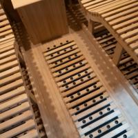 Vente directe usine – Sauna infrarouge lointain à spectre complet en bois massif de pruche, chaise de relaxation, cabine de sauna 2 personnes pour usage domestique
