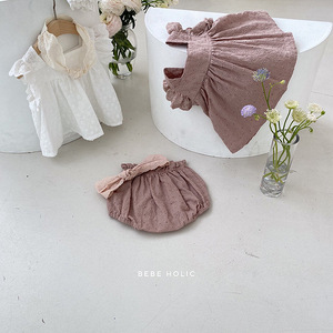 Conjunto de Ropa para Bebés Niñas, Blusa sin Mangas y Pantalones Cortos, Traje Bonito para Niñas Pequeñas - Product Image 4