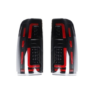 Feux arrière LED fumés en parfait état pour Silverado 1999-2002, Sierra 1500 2500 3500 1999-2003 WM-PK57, feux arrière LED neufs - Product Image 2