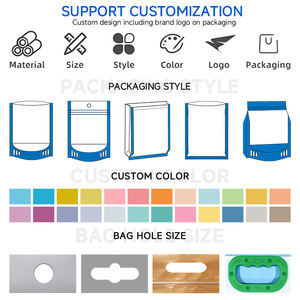 풀컬러 인쇄 생분해성 열접착 평면 포켓 플라스틱 <span class=keywords><strong>LDPE</strong></span> 식품 봉투 (냉동 채소 포장용) - Product Image 4