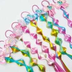 Princesse Bandeau pour Filles Enfants Coloré Durable Cheveux Accessoires Licorne Ruban Mouton Baguette Épingles Aléatoires Filles Bande Sangle - Product Image 1