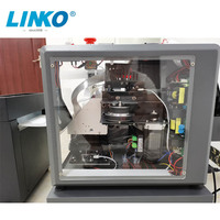 Linko नई 300mm dtf प्रिंटर के साथ dtf मशीन 2 xp600 printheads के साथ पाउडर हिला मशीन