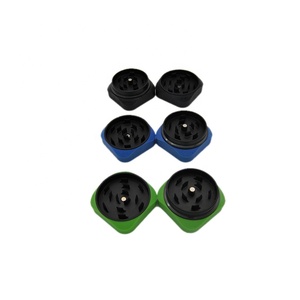 Logotipo renunciar de Metal útil Herb Grinder hecho a mano de tabaco en hoja de - Product Image 2