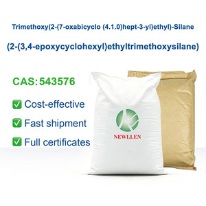 Trimethoxy 2,7-Oxabicyclo 4,1,0-Hept-3-Yl-Ethylsilane C11H22O4Si CAS 543576-0-2 3,4-Epoxycyclohexyl-Ethyltrimethoxysilan - Product Image 1