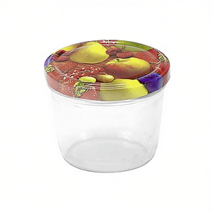 Pot à visser avec couvercle, lot de 6 bouteilles et bocaux de rangement - Product Image 2