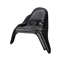 Casing Serat Karbon Premium Elektromagnetik 3K Twill Glossy 2024-2025 untuk Touring Street Glide dan CVO Street Glide