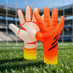 Gants de gardien de but de football professionnels, protection en latex, tricot en nylon, matériau PU, Guantes De Arquero Futbol, gants de football - Product Image 3