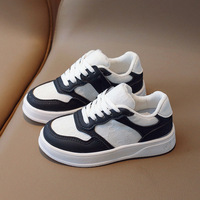 Baskets de Sport Tendance et Décontractées pour Enfants, Lacets Plats Printaniers, Chaussures de Course à la Mode pour Garçons, Sneakers Informelles pour Enfants