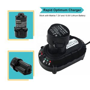 <span class=keywords><strong>Chargeur</strong></span> de batterie Li-ion pour batteries Makitas <span class=keywords><strong>BL1013</strong></span> BL1014 10.8V-12V, outils de tournevis électriques DC10WA, alimentation électrique - Product Image 3