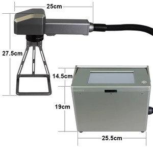 Impresora de máquina de marcado de fibra láser de mano 20W 30W 50W Idioma global Fácil de operar Impresión de metal - Product Image 4