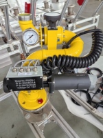 Canon à incendie électrique 20-50LPS SS304 avec télécommande, jet droit et buses empilées pour camion de pompiers