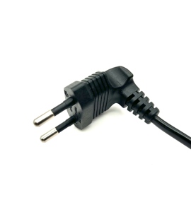 <span class=keywords><strong>EU</strong></span> dây điện CE châu Âu 2pin cee7/16 để Angled C7 cắm cáp hình 8 AC mở rộng 90 độ cắm <span class=keywords><strong>2</strong></span> <span class=keywords><strong>Pin</strong></span> dây điện - Product Image 3