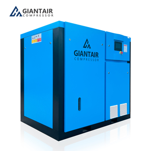 Giantair 55Kw 75hp công nghiệp ổ đĩa trực tiếp bôi trơn máy nén khí trục vít quay cho các nhà máy sản xuất 14 bar - Product Image 1