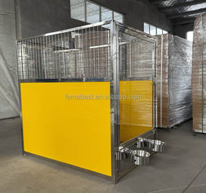 คอกสุนัขกลางแจ้งคุณภาพเชิงพาณิชย์แบบเดี่ยว คอกสุนัขที่ดีที่สุดสำหรับการฝากเลี้ยงสุนัข - Product Image 2