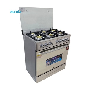 Cuisinière à <span class=keywords><strong>gaz</strong></span> encastrable Xunda OEM 30 pouces avec four à pizza, 6 brûleurs en acier inoxydable, four et grill pour la maison - Product Image 3