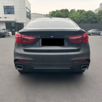 Kit de Carrocería M-Tech Estilo MT, Parachoques Delantero y Trasero, Faldones Laterales para BMW X6 F16 2015-2018