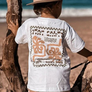 Organic Cotton Kids <strong>Tshirt</strong> Short Sleeve Kids Oversized T-shirt Kids Clothing Streetwear Boys T-shirt Custom Children Clothes - Product Image 5