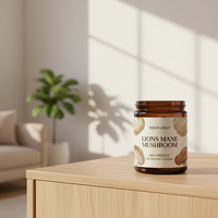 Cápsulas de Melena de León, 60 Unidades, 30% Polisacáridos, Suplemento Herbal de Apoyo Inmunológico para Adultos, Marca Privada
