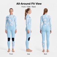 Nouveautés Combinaisons de surf imperméables en néoprène pour femmes, disponibles en épaisseurs de 3 mm, 5 mm et 7 mm