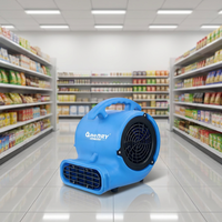 Pengering Karpet Turbo Aliran Udara Tinggi dengan Casing Tahan Lama, Kipas Kompak, Blower CE ETL, Kipas Turbo Mini, Blower Dalam Ruangan, Blower Udara Profesional