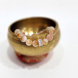 Pulseras de Aleación con Piedras Naturales - Accesorios Espirituales Vintage de Alta Calidad para Mujeres, Hechas en China - Product Image 5