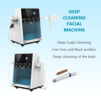 Máquina de Limpieza Facial Hidráulica 2 en 1 BECO, Lifting Facial, Hidroterapia Facial, Máquina de Mesoterapia