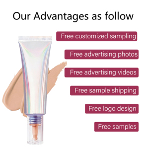 <span class=keywords><strong>Fond</strong></span> <span class=keywords><strong>de</strong></span> <span class=keywords><strong>teint</strong></span> liquide matifiant, imperméable, SPF 50+, <span class=keywords><strong>de</strong></span> haute qualité, en tube souple, personnalisable en gros, marque privée OEM - Product Image 2