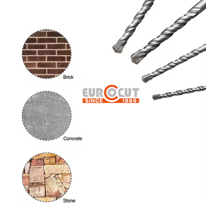 <span class=keywords><strong>Broca</strong></span> de Punta Cruzada SDS Plus/Max de Alta Calidad EUROCUT para Concreto y Mampostería - Product Image 6