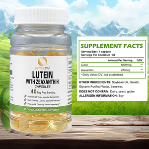 Natural <strong>Lutein</strong> and Zeaxanthin Blend Eye Health Support Capsules Private Label Packaging Available - Product Image 6