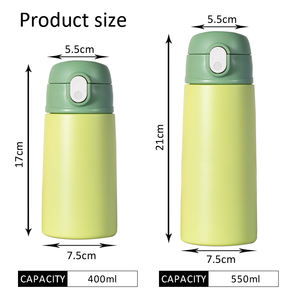 Gourde Isotherme pour Enfants Prix Usine, Bouteille d'Eau Scolaire Mignonne en Acier Inoxydable à Double Paroi pour Filles - Product Image 5