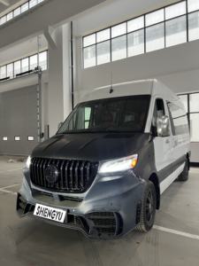 Kit de carrosserie de pare-chocs de voiture de haute qualité pour BENZ Sprinter W906 09-17 changement d'année à W907 2018 + an à nouveau - Product Image 6