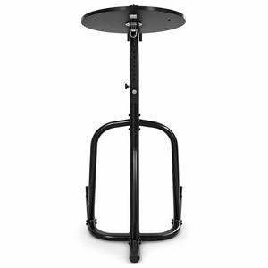 Support de <span class=keywords><strong>boxe</strong></span> robuste en acier noir, double usage, avec logo OEM personnalisé, plateforme pour sac de vitesse, crochet pour sac de frappe et supports de poids, pour salle de sport à domicile - Product Image 4