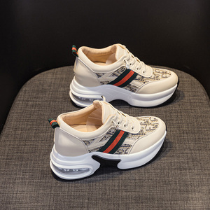 Zapatillas Deportivas Casuales para Mujer, Zapatos para Caminar con Plataforma, Aumentan la Altura, Transpirables, con Suela Gruesa para Otoño - Product Image 5