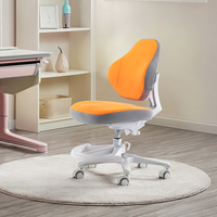 Chaise d'étude ergonomique moderne en plastique pour enfants, réglable en hauteur, avec base coulissante – Vente en gros à prix réduit