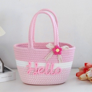 Bolsa de Recuerdo <span class=keywords><strong>para</strong></span> <span class=keywords><strong>Cumpleaños</strong></span> y Fiesta de Luna Llena <span class=keywords><strong>para</strong></span> Niños, Bolsa de Regalo <span class=keywords><strong>para</strong></span> el 10º <span class=keywords><strong>Cumpleaños</strong></span> del Bebé con Diseño de Texto 'Hello', Forma Redonda - Product Image 3