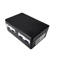 Module adaptateur de fonction DYP-E08 avec sortie commutateur UART I2C RS485 pour contrôler 4 capteurs à ultrasons