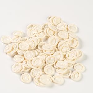 Commercio all'ingrosso monouso guanti protettivi di sicurezza vari colori Anti-statico ispessito Anti-Slip a prova di polvere culle per dita in lattice - Product Image 4