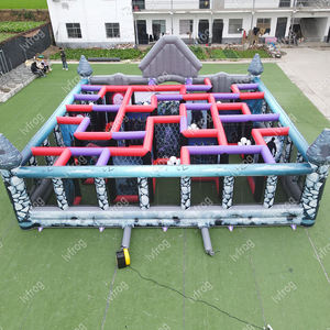 Château gonflable <span class=keywords><strong>de</strong></span> labyrinthe <span class=keywords><strong>de</strong></span> <span class=keywords><strong>terreur</strong></span> d'Halloween <span class=keywords><strong>de</strong></span> <span class=keywords><strong>maison</strong></span> hantée effrayante noire commerciale - Product Image 6