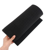 Feuille de mousse noire haute densité pour emballage de boîte à outils personnalisée, matériau de protection antichoc pour le stockage d'équipements photo