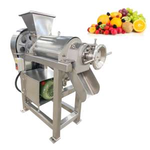 Presse-agrumes professionnel en acier inoxydable VBJX pour fruits, légumes, citrons et oranges, extracteur de <span class=keywords><strong>jus</strong></span> à vis, moulin à haut rendement - Product Image 1