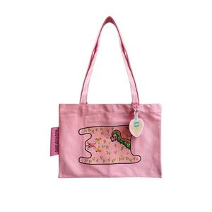 Bolsa de Mano de Playa de Verano de 16 Pulgadas al por Mayor, Bolsa de Hombro Plegable para Mujer, Bolsas de Mano de Algodón Portátiles para Actividades al Aire Libre - Product Image 2