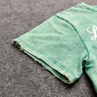 T-shirt à manches courtes personnalisé avec logo, imprimé DTG, effet délavé, streetwear personnalisé, graphique surdimensionné pour hommes