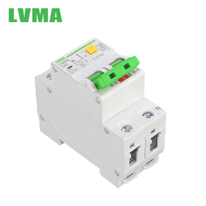 Lvma RCBO lmnl 1P + N C63 6kA dư hiện tại thu nhỏ Trái Đất rò rỉ ngắt mạch 6-63a C45 C65 L7 Din Rail - Product Image 5