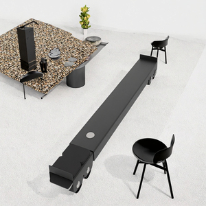 Support de <span class=keywords><strong>machine</strong></span> à <span class=keywords><strong>laver</strong></span> multifonctionnel en métal durable et robuste, style moderne, non pliable, avec étagère de rangement intégrée - Product Image 3