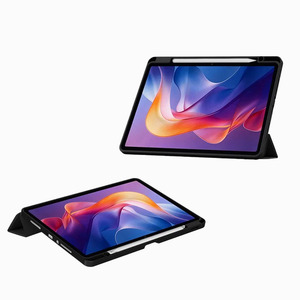 Lightweight Trifold Shockproof Stand <strong>Smart</strong> <strong>Cover</strong> Case with Clear Transparent Back Shell for Xiaomi Redmi Pad 2 11 Inch 2025 - Product Image 5