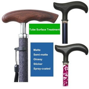 Canne de marche orthopédique XINLEI DM-G55 avec alarme LED, en acier inoxydable, réglable et pliable, personnalisable – Vente en gros - Product Image 2